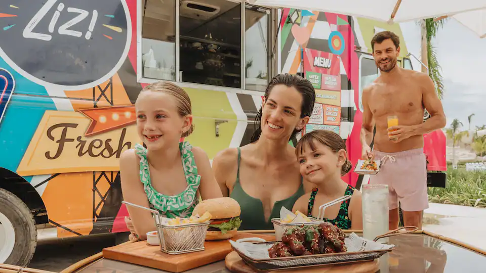 La Zizi Italian restaurant at Hyatt Ziva Cap Cana featuring rustic-modern décor, authentic Italian cuisine, and an inviting family-friendly dining atmosphere.